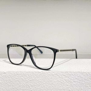 Designer Ch Top Sonnenbrille Xiangjias New Tiktok Online-Berühmtheit mit dem gleichen Stil personalisierter Literatur und Kunst Nackt Ins Eye Glass Frame Frauen 3408-Q-A