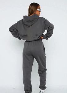 Designer Tracksuit Kobiety Zestawy bluzy z kapturem dwa 2 -częściowe ubrania dla odzieży