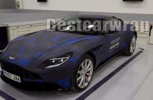 Stickers Blue Midnight Large Digital Camouflage Vinyl wrap for car wrap covering with air bubble free self adheisve 1.52x30m 5x98ft