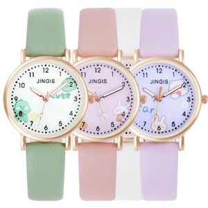 new cute cartoon kids quartz watch students preppy style watches Cute Little Girl Watch