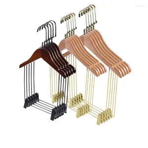 Hangers Display Support Model Suit Racks One-piece Show Adult Clothes Wooden Painted Shops Connecting Kids No Solid Dress Women