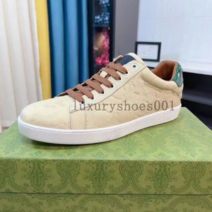 Italy Mens Shipping Free Designer Bee Ace Casual Shoes White Flat Leather Shoe Green Red Stripe Embroidered Couples Trainers Sneakers Size 38-44 5.14 02