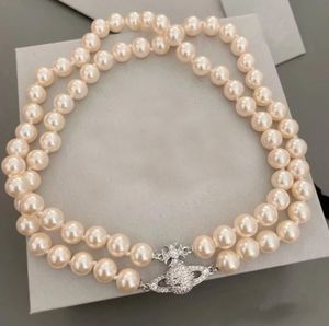 Designer Pearl Chokers Colar Colar Luxury Mulheres Jóias Moda Metal Colar Pérola Colar Gold Acessórios Requintados Requintados Presentes Requintados Top