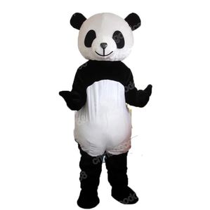 Performance Cute Panda Mascot Costume Top Quality Christmas Halloween Fancy Party Dress Cartoon Character Outfit Suit Carnival Unisex Outfit