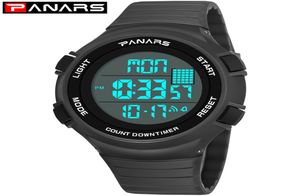 PANARES NOVO ARVAÇÃO 2019 Watch Digital Men Led Display Digital Military Sport Watch Men039s Relógios Fashion Wristwatch Mens 81068193263