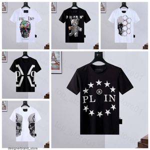 5A Mens Tshirt PP Skull Diamond T Ringts Germany Brand Luxury Designer