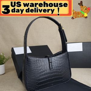 10A Hobo Crocodile Кожаная кожа роскошная дизайнерская сумка сумок высококачественные сумки с подмышками на плечах модные кошельки дизайнерская женщина сумочка Dhgate Bags Skellet Sac Luxe