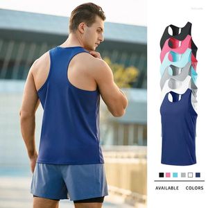 Herren-Tanktops Summer Sports Vest lässig atmungsaktive, schnell trocknende Outdoor-Rennfahrer im Freien