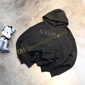 Decline Man Woman Letter Hoodies Hooded Sweater Casual Loose Couple Zipper Jacket Men Women Hoodie