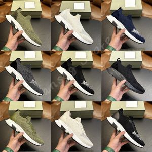 Designer low cut knitted sports shoes fashionable running shoes men shoes cowhide craft sports shoes