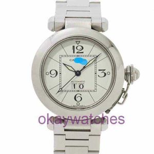 AAAACRATRE Designer Wysokiej jakości automatyczne zegarki Pashac BigDate W31055m7 Data White Dial Boys Watch 90228966 z oryginalnym pudełkiem