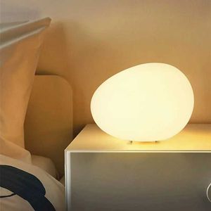 Table Lamps Cobblestone Night Light Modern Minimalist Atmosphere Table Top Decorative Lamp Romantic Desk Bedside Table Lamp Free Shipping