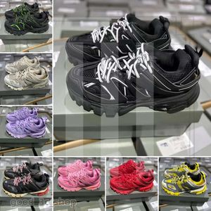 Sneakers Schuhe Designerschuhe Männer Triple SAME Women bal Casual Schuhe Track für Designer Casual Schuhe Plattform Sneahoeskers Klar Einzelschwarzweiß 483