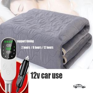 Blankets 12V Heating Blanket Auto Electrical For Car Electric Truck Heated Warm Heater