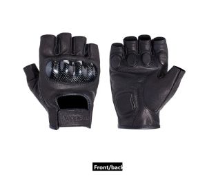 Aksesuarlar Moda Ray Motosiklet Eldivenleri Harley Karbon Retro Yaz Kısa Erkekler için Deri Kayan Eldivenler Guantes Moto Luvas Da Motoci