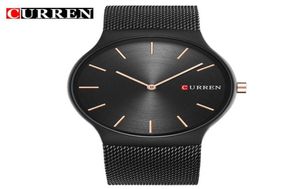 Curren Brand Luxury Mens Quartz Assista Men Waterproof Ultra Thin Analog Watches Male Moda Sports Black Relogio Masculino 82562291026719