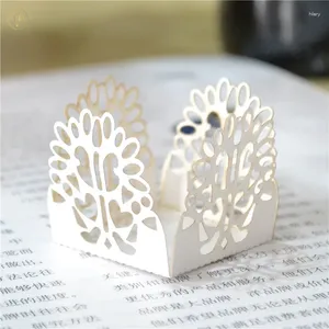 Gift Wrap Wedding Party Table Centerpiece Laser Cut Chocolate Truffle Wrapper Paper
