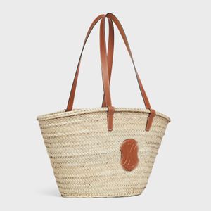 Mirror quality basket Straw Beach Bag Designer handbags Raffias weave cross body Luxurys luggage bags Women clutch tote mens vacation top handle Shoulder summer bag