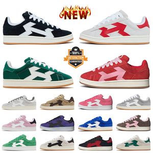 Campus 00s 00 Designer Shoes Suede Upper Premium Leather Platform Bad Bunny Low Top Trainers OG Cream White Black Vegan Pink Green Women Mens Sneakers