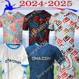 2024 Jerseys de futebol da África Vitinha Maillot de Foot 24 25 Homem Camisa de Futebol Infantil Hommes Enfants ndiaye Marselha Kondogbia Renan Lodi Sarr S-xxl