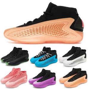 Mężczyźni Wolf Bog Buty koszykówki Buty dla mężczyzn Men Outdoor Multicolors Comfort Treners Sports Treakers Black White Blue Pink Orange Sneaker