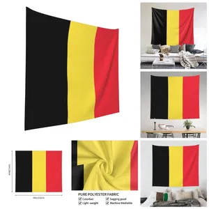ベルギーのタペストリーの旗面白い印刷ユーモアグラフィックベルギーの壁画