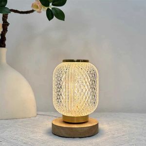 Table Lamps Crystal LED Table Lamp Stepless Dimming USB Charging Touch Switch Remote Control Bedside Light Living Room Decoration Desk Lamp