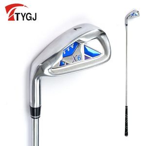 TTYGJ Golf Club Left Hand No. 7 Iron Carbon Men and Women Beginner Practice Club Golf Accessories Stable and Easy to Play 240507