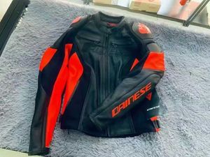 Daine Racing Suitdaineese Racing 4 Sport Leather Jacket Slim Fit Protective Bike Suit Cycling Leather Coat Dennis