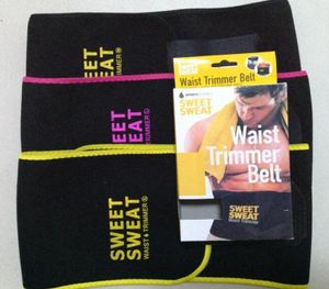2017 Sweet Sweat Premium midja Trimmer Men Kvinnor Bälte Slimmer träning AB midja Wrap With Color Retail Box3406919