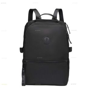 Backpack 22L, Lulu Large Capacity Yoga Bag, Sports and Fitness Bag Schoobag for Teenager Big Laptop Bag Waterproof Nylon Sports Student Sports 3 Colors 44