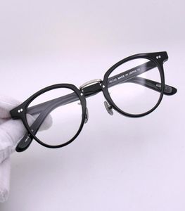 Homens espetáculos enquadramentos de marca óculos de óculos quadrados de vidro óptico quadro de miopia preto glasses1470278