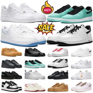 Casual Shoes one 1 shoes for men women Triple White Black Reactive Utility Valentine Wheat designer mens trainer sneakers