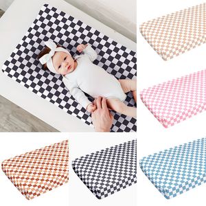 Baby Changing Pad Cover Soft Breathable Nursery Table Sheet Print Changing Mat Protector for Infant Toddler Shower Gifts Baby Nursery
