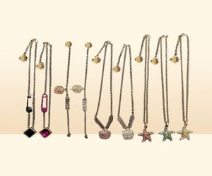 Mode hiphop kuba tjockt halsband mässing halsband porträtt mönster sjöstjärna hängen damer födelsedag bröllop fest present designer smycken mn1 --05 mian3126264