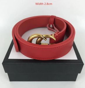 size 95 -125CM Fashion Classic Men Designers Belts Womens Mens Casual Letter Smooth Buckle Belt Width 2.0cm 2.8cm 3.4cm 3.8cm With Original Box