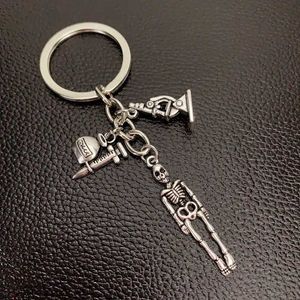 Кечанисты Lanyards 1pc Science Keyring Студент -медика