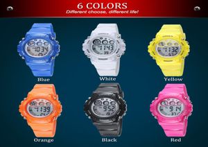 Ohsen marchio digitale quarzo bambini sport orologi per bambini regali di Natale 50m waterproof gomma cinghia di gomma orologio da polso a led 8760685