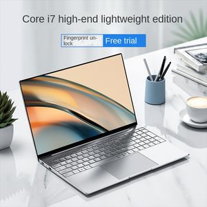 2024 Core i7 leggero leggero da 15,6 pollici HD I5 Laptop Game Laptop Netbook