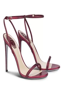 الصيف الأنيقة Renes Ellabrita Stiletto Heel Sandals أحذية مثير امرأة كريستال سترابي سيدة Caovillas المصارع Sandalias E6900245