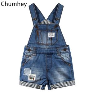 Overalls Highly recommended! 1-6T childrens denim overall shorts for summer boys and girls Todd Duncan shorts for childrens clothing Beibei clothing d240515