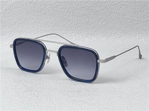 Moda Tasarım Man Güneş Gözlüğü 006 Kare Çerçeveler Vintage Stil UV 400 Koruyucu Açık Gözlük