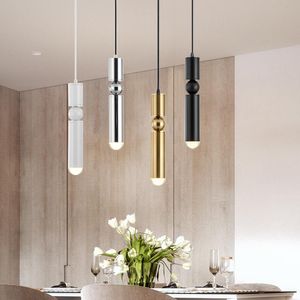 Nordic Bar Small Pendant Light Minimalist Dining Table Decor Lighting fixture Modern LED Restaurant Bedside Brass Hang Lamp