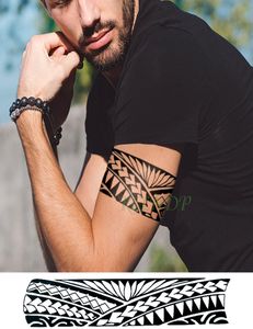 Wodoodporna tymczasowa naklejka na tatuaż fałszywa tatuacie osobowość flash tatoo talia ramię tato dla dziewczynki men377372