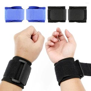 Wrist Support 1Pair Sport Wristband Adjustable Sports Brace Wrap Bandage Gym Strap Safety Protector