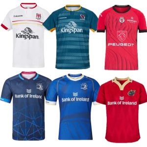 New 2024 Ulster Leinster Munster Rugby Jersey Home Away 23 24 Connacht European Alternate Ael Irish Club Shirt Size S-3xl