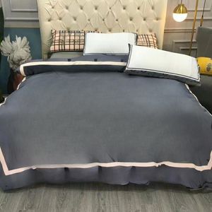 Neue Gezeitenmarke Vierteilige Baumwoll-Baumwoll-Vier-teilige High-End-Digitaldruck-Baumwoll-Quilt-Set-Blech-Designer-Bettwäsche