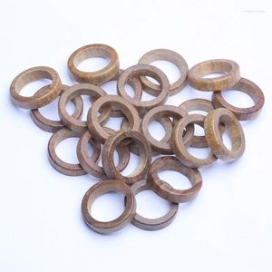 Strand Green Sandalwood Flat Style Pendant Accessories Fastened Ring DIYOrnament Beads Flexible