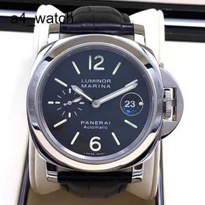 Athleisure Запятанные часы Panerai Luminor Series Серия Автоматические механические мужские хронограф Watch Watch 44 -мм ограниченная серия с несколькими опциями PAM00104