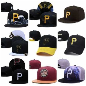 Caps 10 Styles Brand Fashion Brand Pirates P Letter Baseball Caps Toucas Gorros Cool Bboy Hiphop Cappelli a scatto per uomini donne